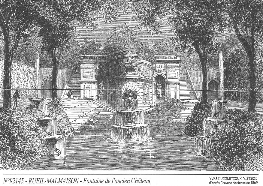 N 92145 - RUEIL MALMAISON - fontaine de l ancien chteau